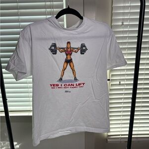 White Graphic Men's T-Shirt